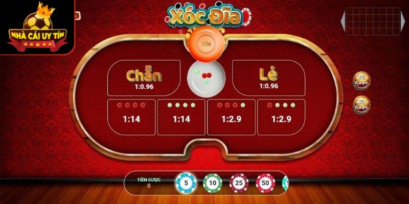 Chơi xóc đĩa online đổi thưởng lớn rất đơn giản cho game thủ