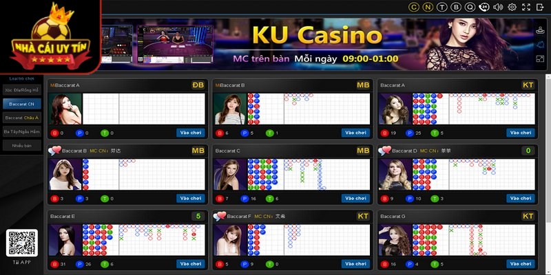 Tải KU casino trên máy tính để chơi game mượt mà và chân thực