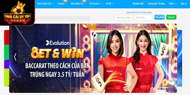 Link vào nhà cái Fun88 với nhiều điểm hấp dẫn người chơi