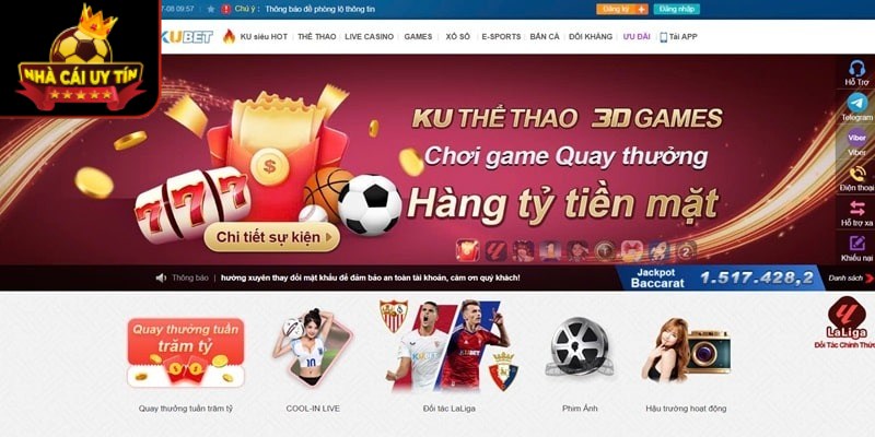 Kubet nổi bật khi mang đến sân chơi giải trí phong phú