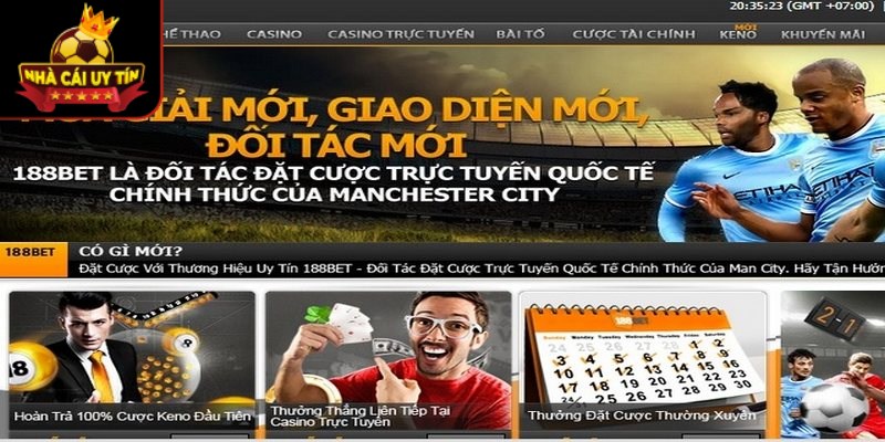 188BET cung cấp một dải sản phẩm cá cược trực tuyến phong phú